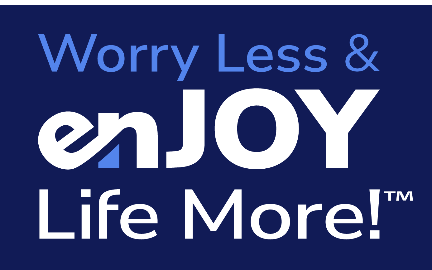 worry less and enjoy life more logo